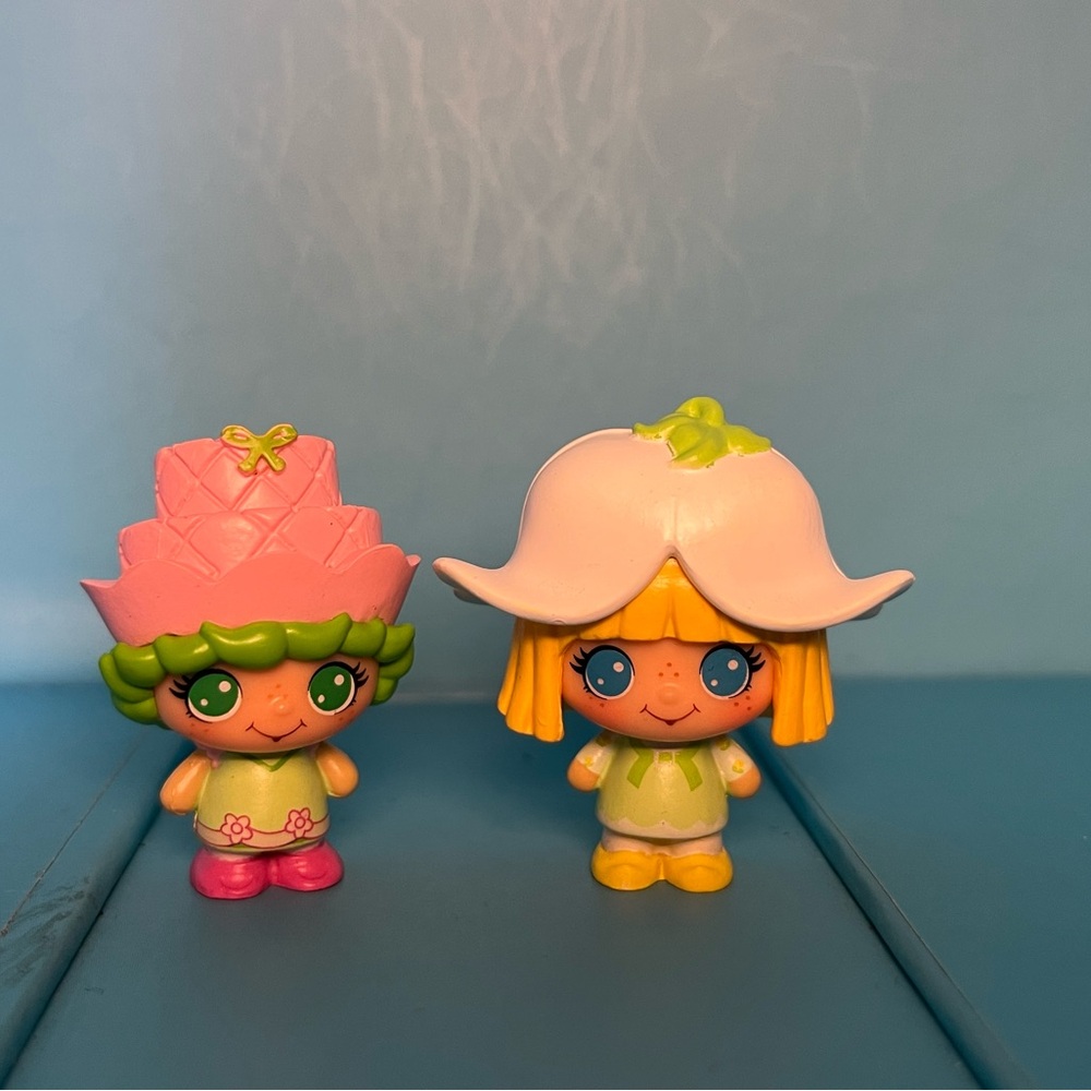 TLS Toys - Strawberry Shortcake Micro Cheebees - Lime Chiffon and Mint Tulip